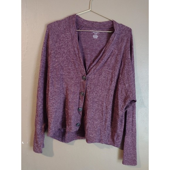 American Eagle Outfitters Sweaters - American Eagle Outfitters S Small Soft & Sexy Cardigan Sweater Purple Women’s